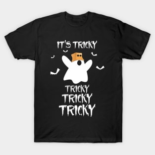 Halloween Ghost Tricky T-Shirt